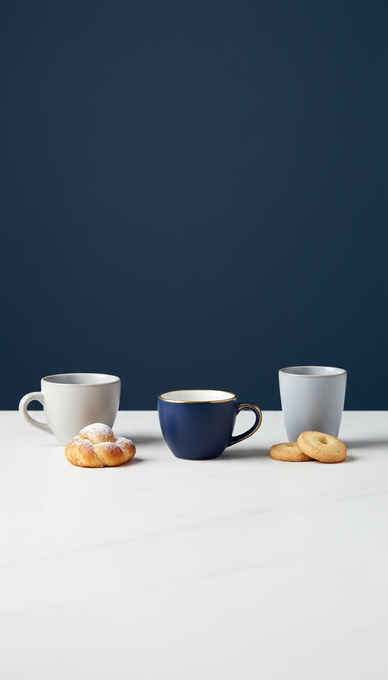 Artisanal Espresso Cup Porcelain